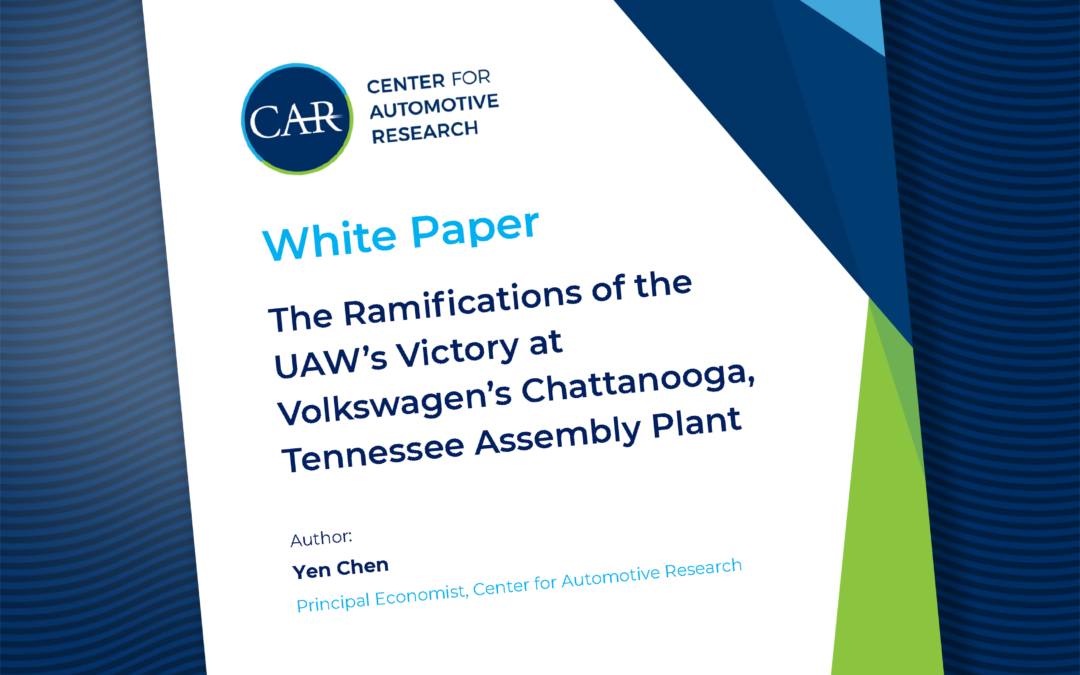 The Ramifications of the UAW’s Victory at Volkswagen’s Chattanooga, Tennessee Assembly Plant